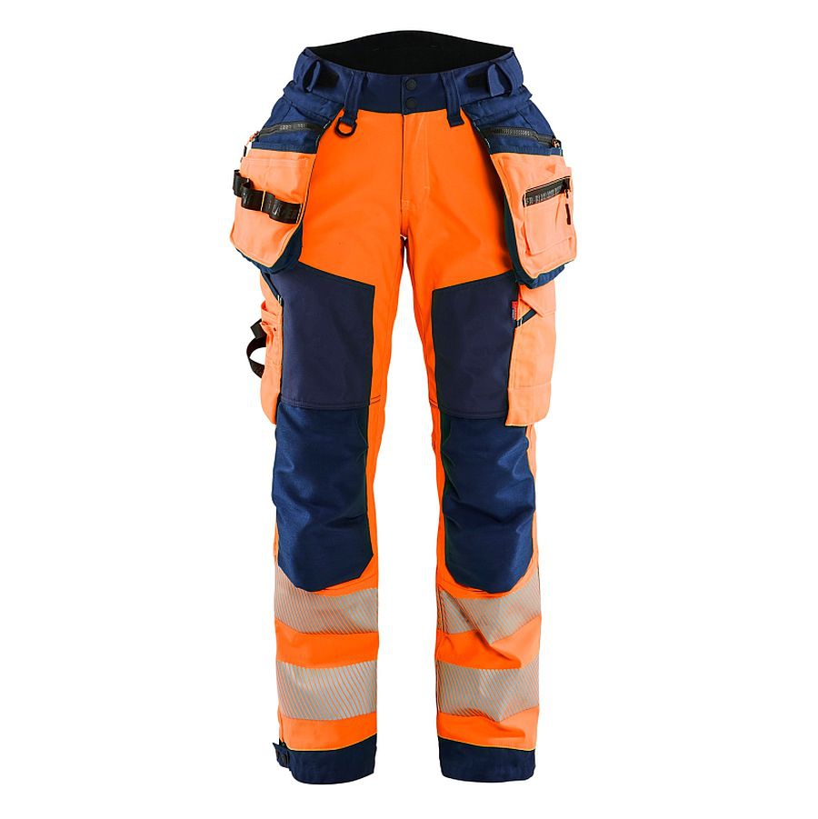 7118 Blakläder® Damen High Vis Softshellhose