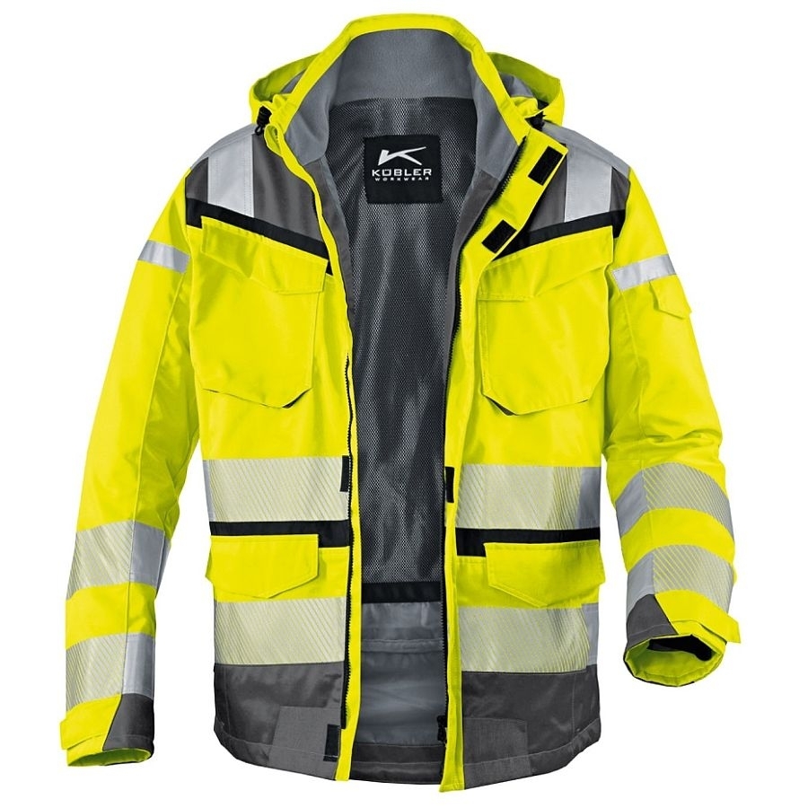 1307 Kübler REFLECTIQ Warnschutz Regenjacke