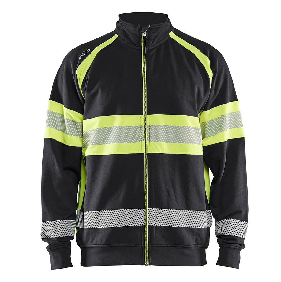 3551 Blakläder® High Vis Sweatjacke Klasse 1