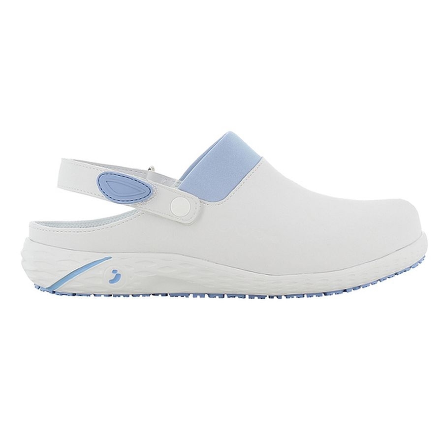 Safety Jogger Clog Dany hellblau EN 20347 SRC ESD