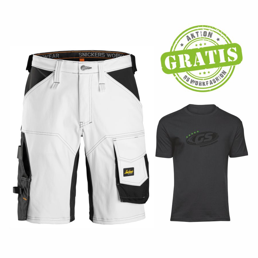 6153 Snickers Short Stretch + Gratis T-Shirt